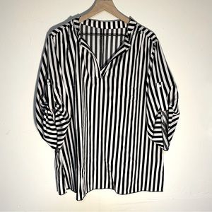 SHEIN Stripped Blouse